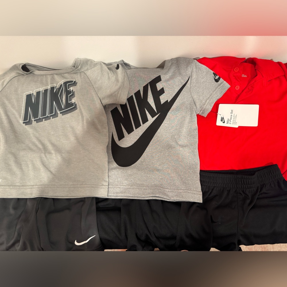Lot of toddler boy Nike dry fit outfits